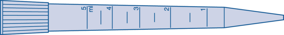 Наконечники 5000 мкл, типу Еппендорф, градуйовані, не стерильні, насипом, 250 шт/паков